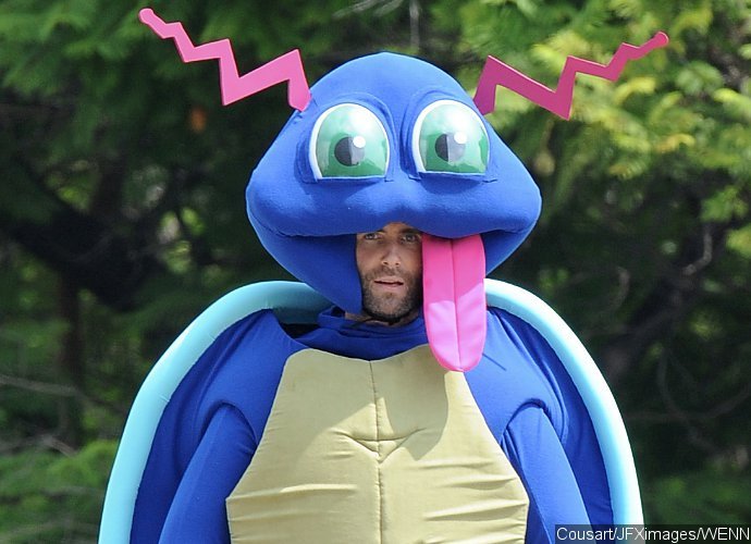 Adam Levine Dresses Up as Pokemon-Like Monster for Maroon 5 Music Video Shoot
