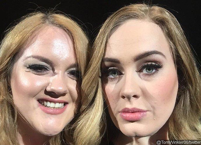 Adele Invites Doppelganger Fan on Stage to Take Selfies at Birmingham Concert