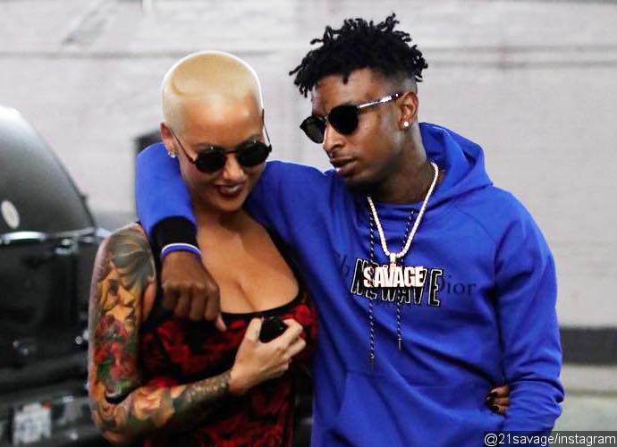 Amber Rose Reveals She's Going to Marry 21 Savage