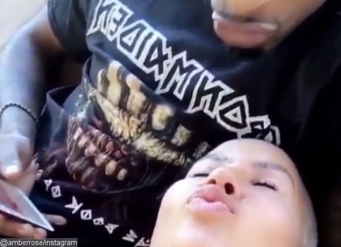 Amber Rose Makes 21 Savage Romance Instagram Official With This Smooching Video