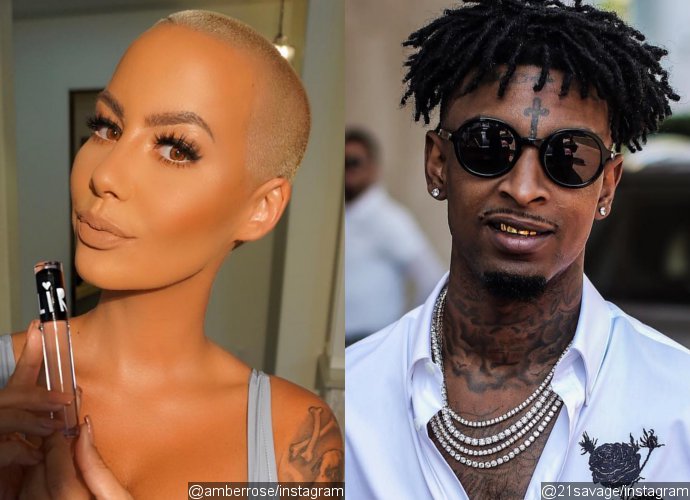 Getting Serious? Amber Rose Takes 21 Savage to Meet Her Family
