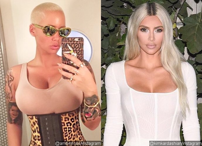 Amber Rose Pulls a Kim Kardashian With Blonde Wig - See Her Dramatic Makeover
