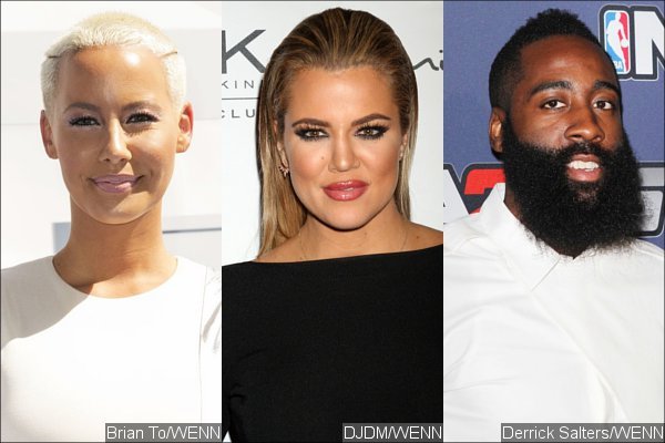 Amber Rose Reportedly Upset About Khloe Kardashian Getting Cozy With James Harden