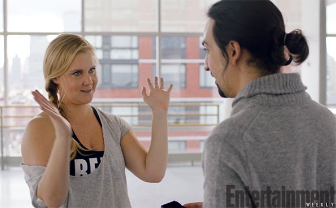 Watch Amy Schumer Pitch Her Own Hip Hop Musical to 'Hamilton' Creator
