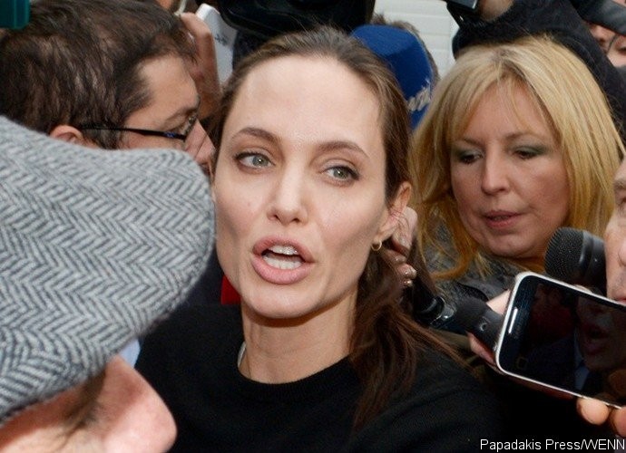 Angelina Jolie Looks Scary Skinny During Outing in California