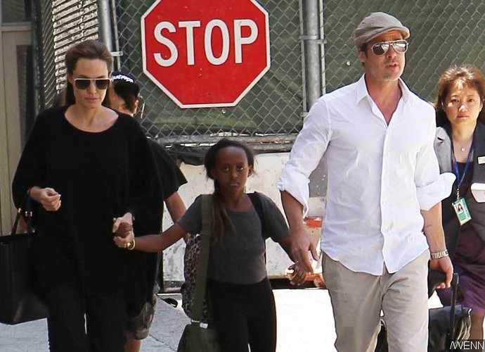Report: Angelina Jolie Won't Invite Brad Pitt to Celebrate Zahara's Adoption Date in Ethiopia