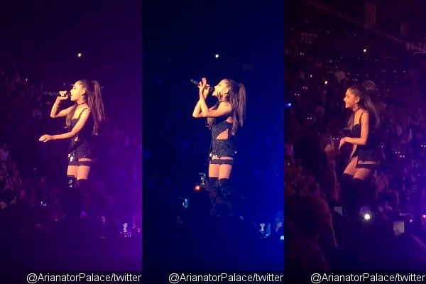 Video: Ariana Grande Falls Onstage While Performing in Toronto