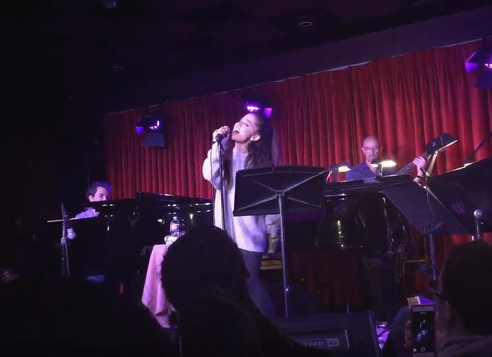 Ariana Grande Sings Broadway Songs While Playing Surprise Performance