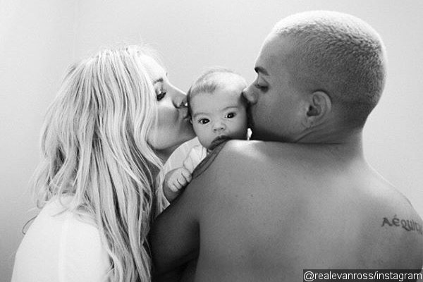 Ashlee Simpson and Evan Ross Cuddle and Kiss Baby Jagger in New Instagram Pic
