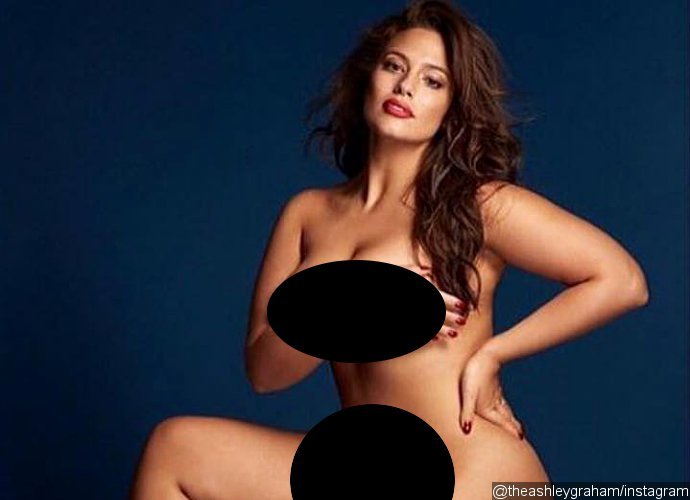 Ashley Graham Poses Completely Naked for Grazia U.K.