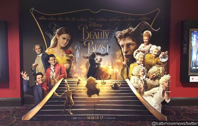 beauty and the beast first look at the castle servants in human form beast human form