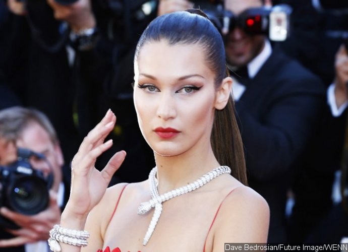 Bella Hadid Enjoys Dinner Date With Mystery Hunk in Rome and Leaves