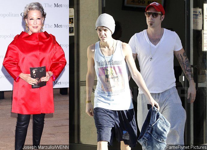 Bette Midler Slams Justin Bieber's Dad for Being Proud of His Son's Penis Size