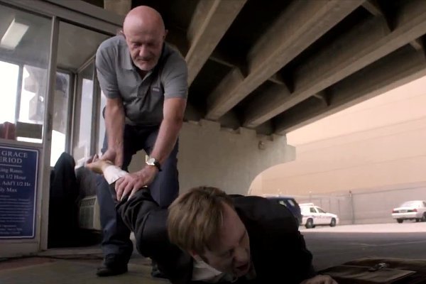 'Better Call Saul' First Clip: Saul and Mike Argue Over Parking Ticket