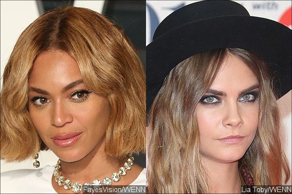 Beyonce and Cara Delevingne Hint at Collaboration