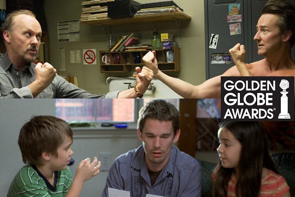 Golden Globes 2015: 'Birdman' and 'Boyhood' Top Nominations in Movie