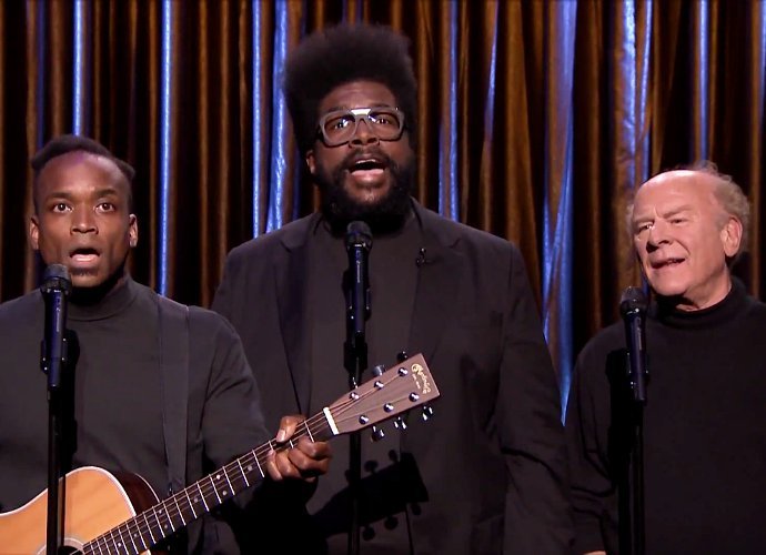 Black Simon and Garfunkel Joined by Real Art Garfunkel for 'Can't Feel My Face'