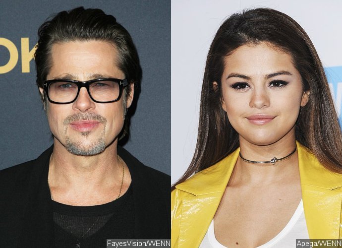 pics Selena Gomez And Brad Pitt is brad pitt the real reason selena