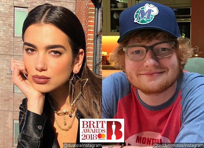 BRIT Awards 2018: Dua Lipa and Ed Sheeran Dominate Complete List of Nominations