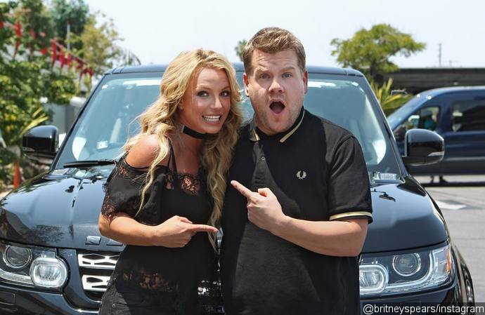 Britney Spears Joins James Corden for 'Carpool Karaoke' on August 25