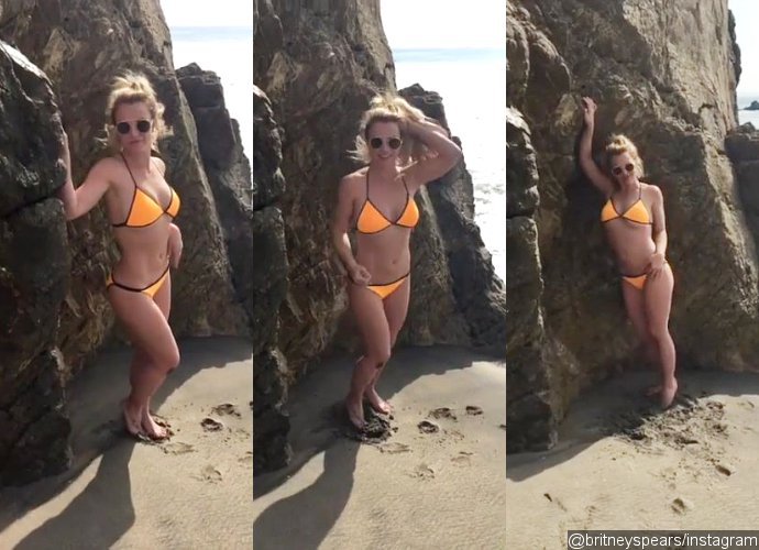 Britney Spears Strips Down to Tiny Bikini in Instagram Video