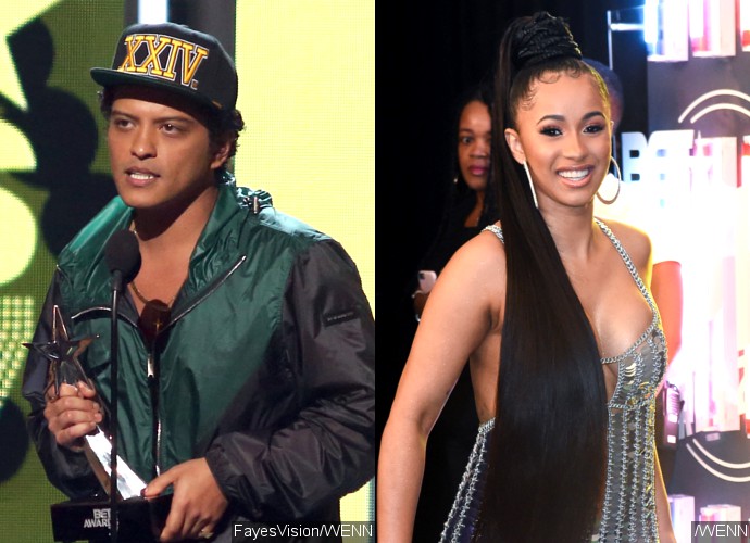 Bruno Mars and Cardi B to Collaborate Onstage at the 2018 Grammy Awards