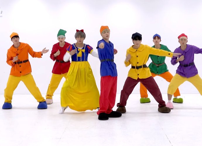 Bts Turns Into Snow White And The Six Dwarfs In Go Go Dance Practice Video