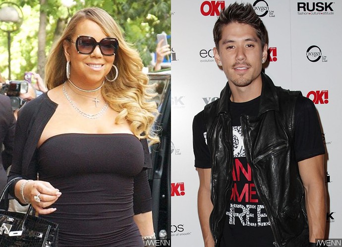 Busty Mariah Carey Sizzling in Laced Corset While Holding Hands With Toy Boy Bryan Tanaka