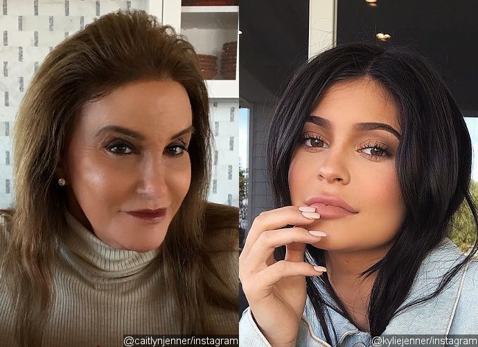 Caitlyn Jenner Gushes Over Kylie's Newborn Baby While Hinting She's Been by Her Daughter's Side