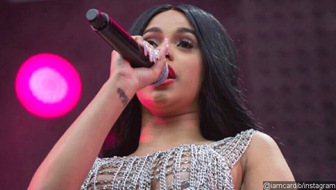 Cardi B Suffers Nip Slip at Made in America Festival