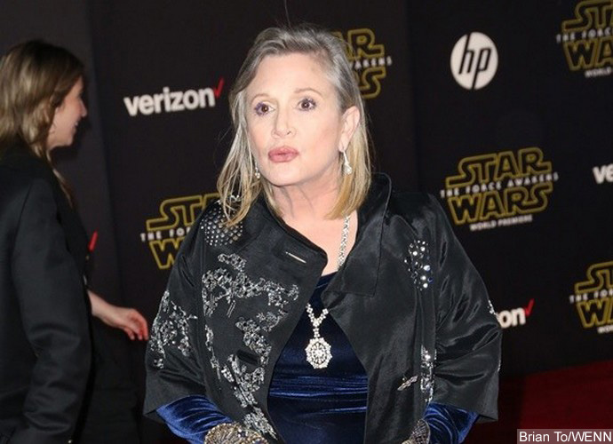 Carrie Fisher Is on Ventilator But in Stable Condition Following Heart Attack