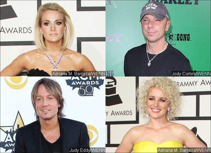 Carrie Underwood, Kenny Chesney, Keith Urban, Cam to Perform at ACM Awards 2016