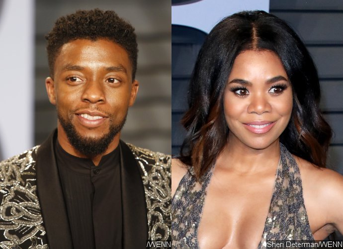 New Couple Alert? Chadwick Boseman and Regina Hall Spotted Leaving Party Together