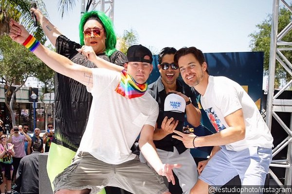 'Magic Mike' Stars Channing Tatum and Matt Bomer Dance at L.A. Gay Pride Parade