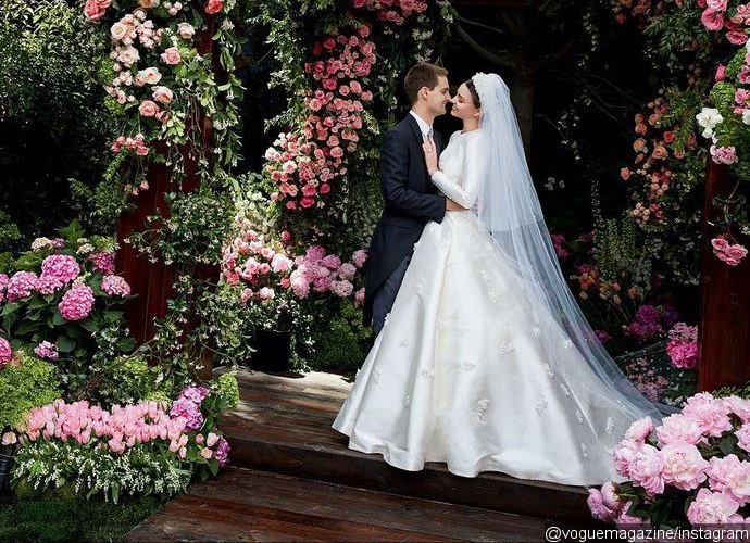 Check Out Miranda Kerr's Wedding Photos With Husband Evan Spiegel!