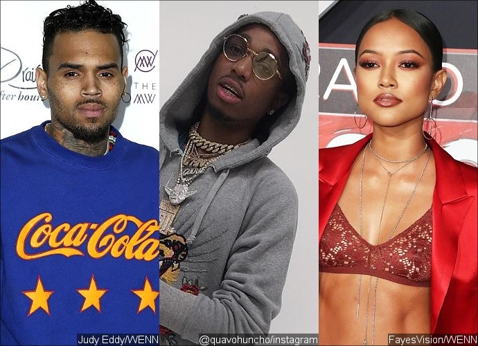 Feeling Betrayed? Chris Brown Is 'Livid' Over Quavo's Relationship With Ex Karrueche Tran