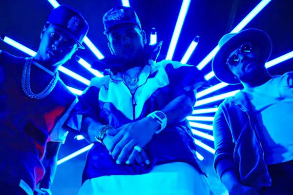 Chris Brown, Tyga and SchoolBoy Q Indulge in 'B**ches N Marijuana' in New Video