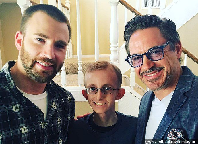 Chris Evans and Robert Downey Jr. Fly to California to Surprise Cancer-Stricken Fan