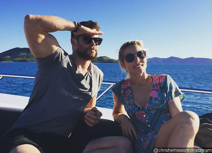 Chris Hemsworth Shoots Down Split Reports With Cheeky Instagram Post