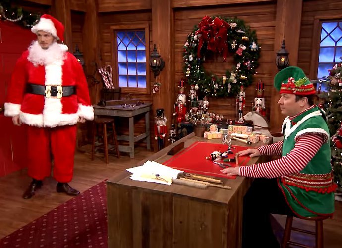 Chris Pratt Name Drops Jennifer Lawrence in Christmas-Themed Mad Lib Theater With Jimmy Fallon