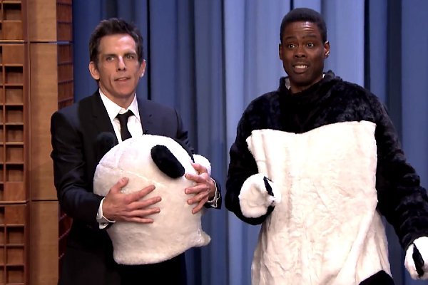 Video: Chris Rock Revealed as the New Hashtag the Panda on 'Tonight Show'