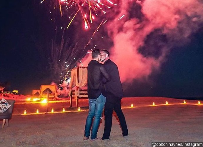 Colton Haynes Gets Engaged to Jeff Leatham - See Romantic Proposal Pic!