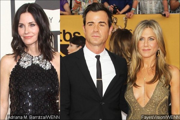 Courteney Cox Serves as Maid of Honor at Jennifer Aniston and Justin Theroux's Wedding