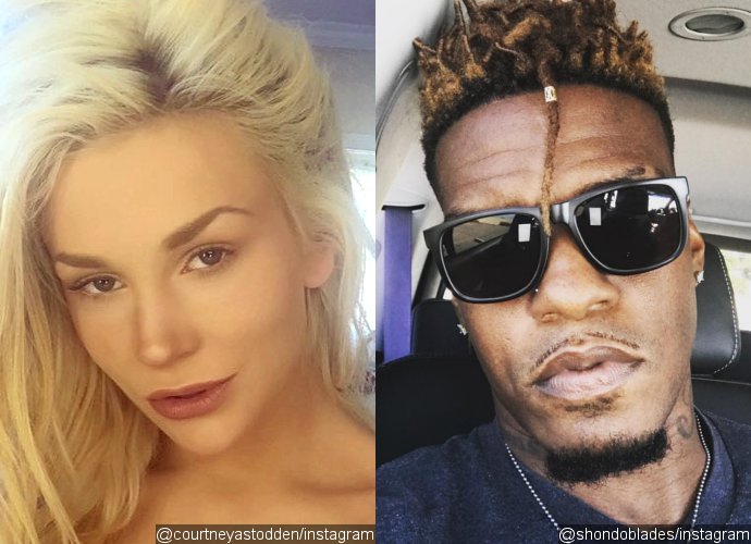 Courtney Stodden Nearly Busts Out of Her Tiny Bikini on PDA-Filled Beach Date With This MMA Fighter