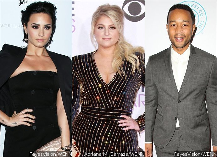 Demi Lovato, Meghan Trainor, John Legend Added to Performer Line-Up of 2016 Grammys