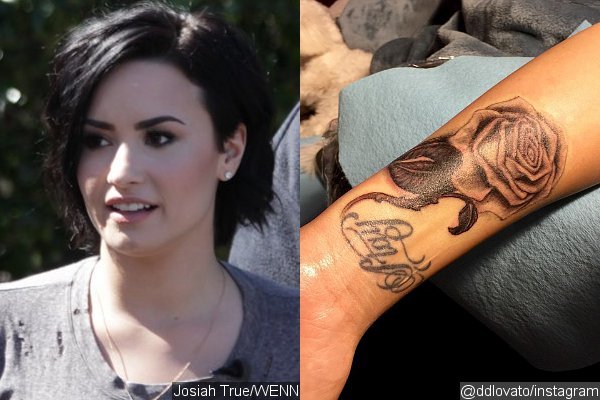Demi Lovato Replaces 'Vagina Tattoo' With New Ink Demi Lovato Replaces 'Vagina Tattoo' With New Ink