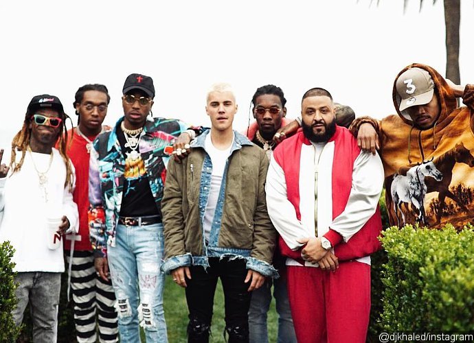 DJ Khaled Films Top Secret Video With Justin Bieber, Chance The Rapper and More