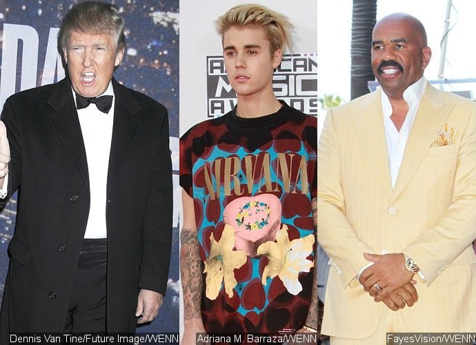 Donald Trump, Justin Bieber and More Celebs React to Steve Harvey's Miss Universe Flub