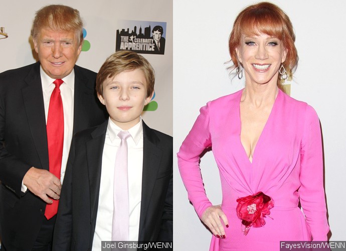 Donald Trump's Son Barron Thought It Was His Dad in Kathy Griffin's Beheaded Image