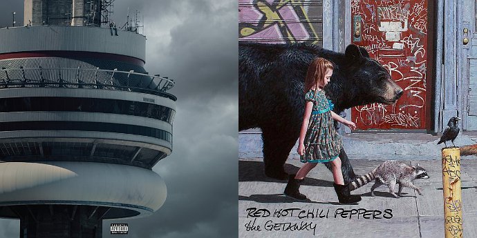 Drake Gets Eighth Week at Billboard 200's No. 1, RHCP Starts at No. 2